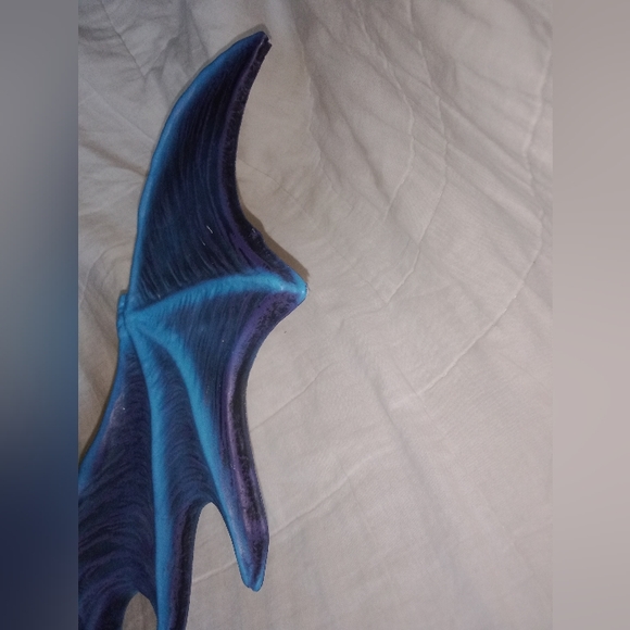 Vintage Y2K Halloween Ruby's Vampire Bat Glow In Dark Teeth Wall Decor Blow Form - Picture 10 of 12